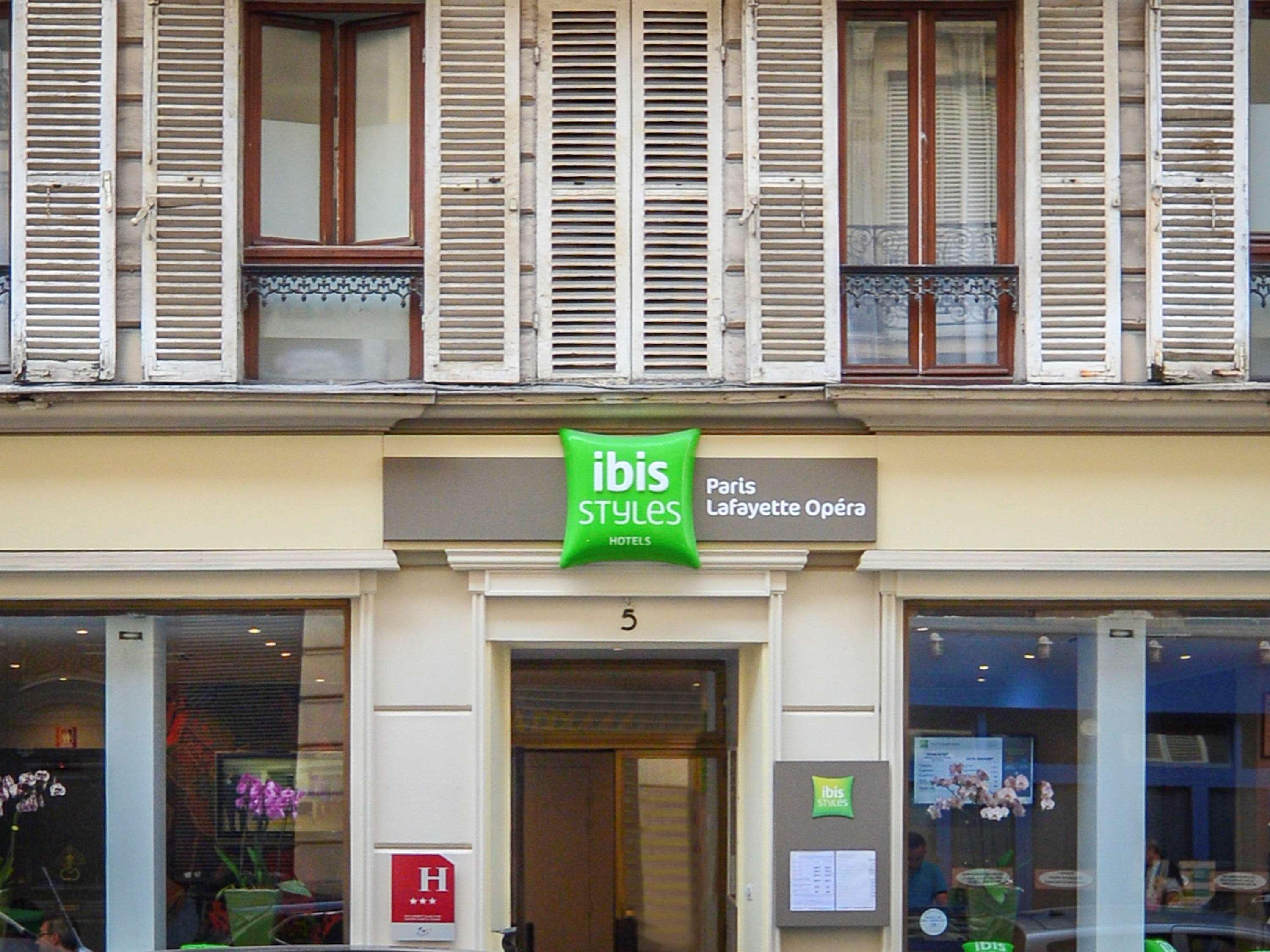 Готель Ibis Styles Paris Opera Lafayette Екстер'єр фото
